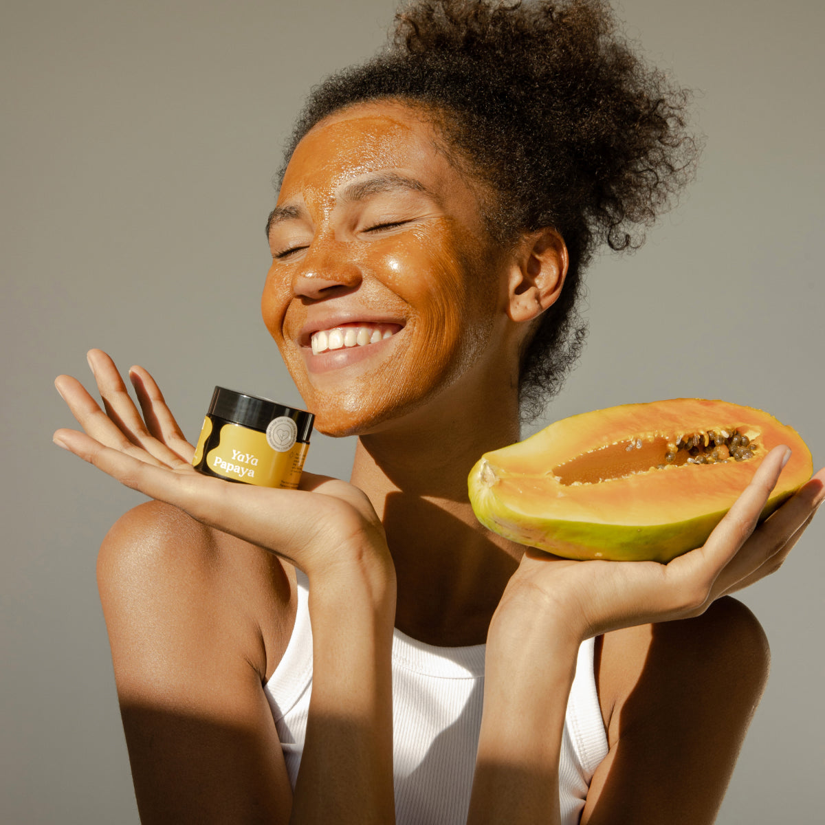 YAYA PAPAYA FACE MASK – B.WELL Garden
